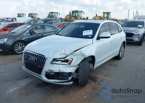 2016 Audi Q5 2.0T Premium from USA, damaged, VIN WA1L2AFPXGA090726